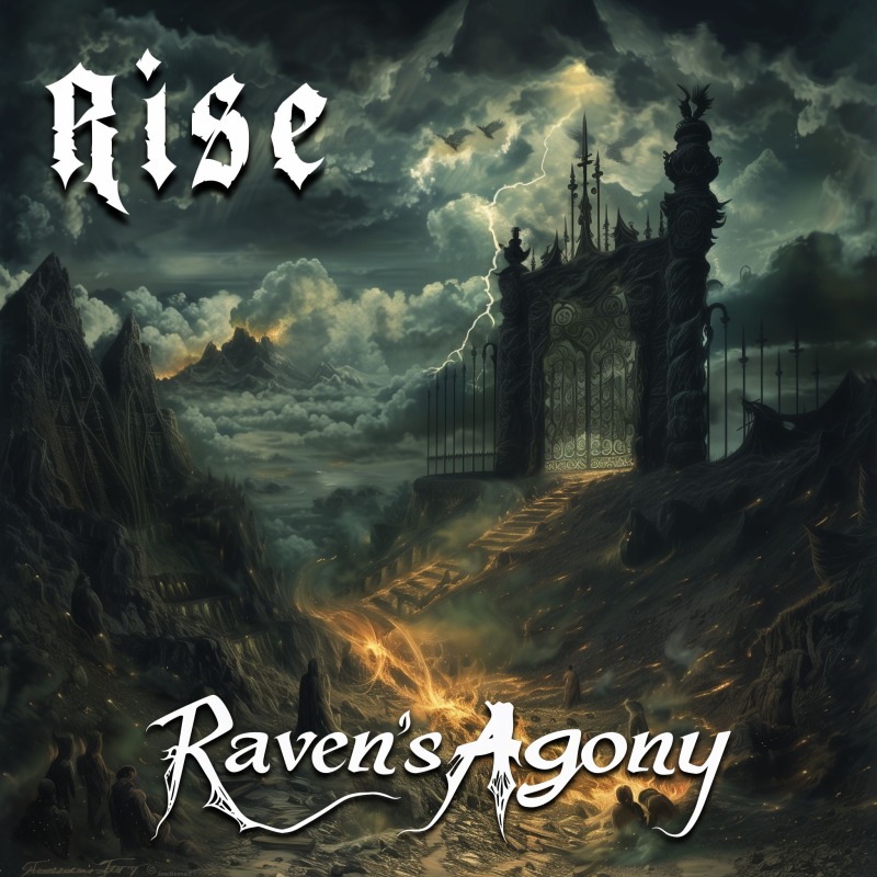 Rise — obal singlu Raven’s Agony