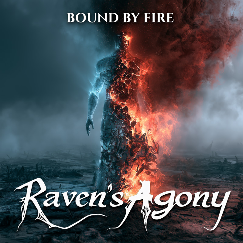 Bound by Fire — obal nového singlu Raven’s Agony