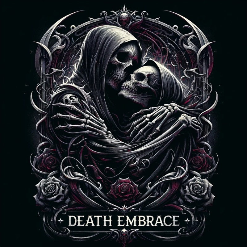 Death’s Embrace — obal singlu Raven’s Agony
