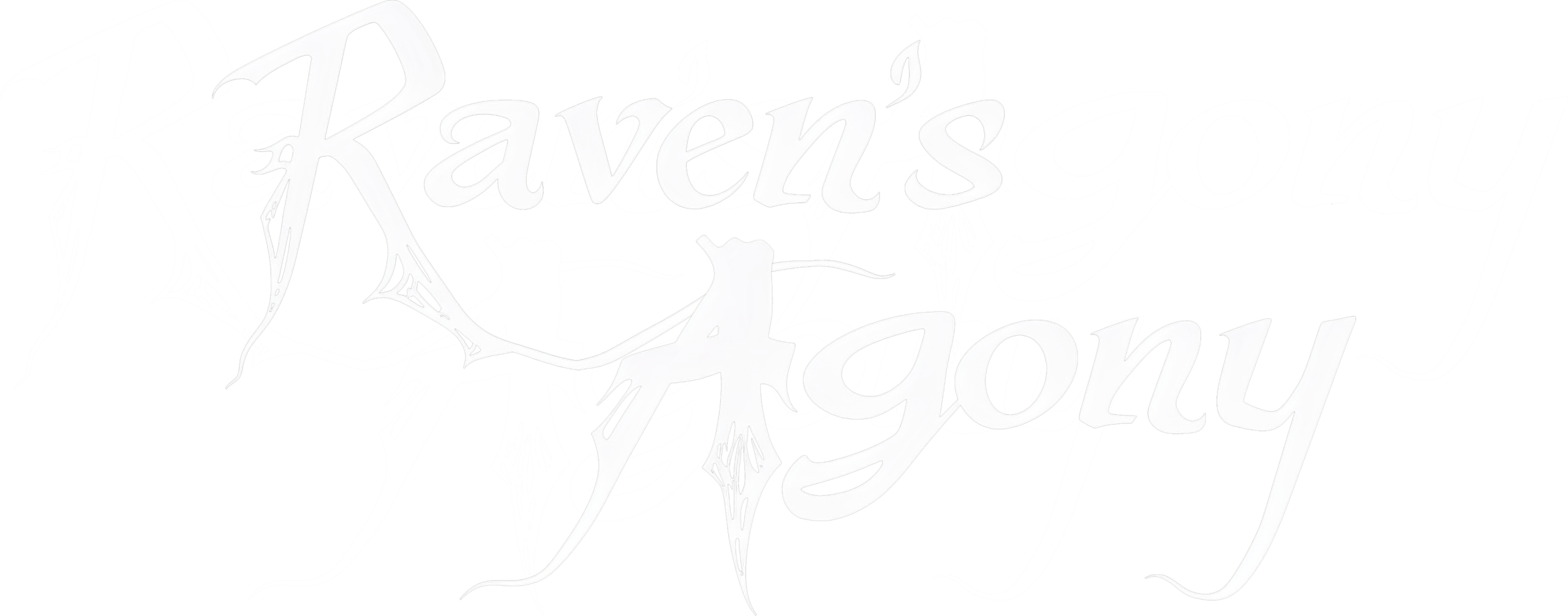Tričko Raven’s Agony — ukázka